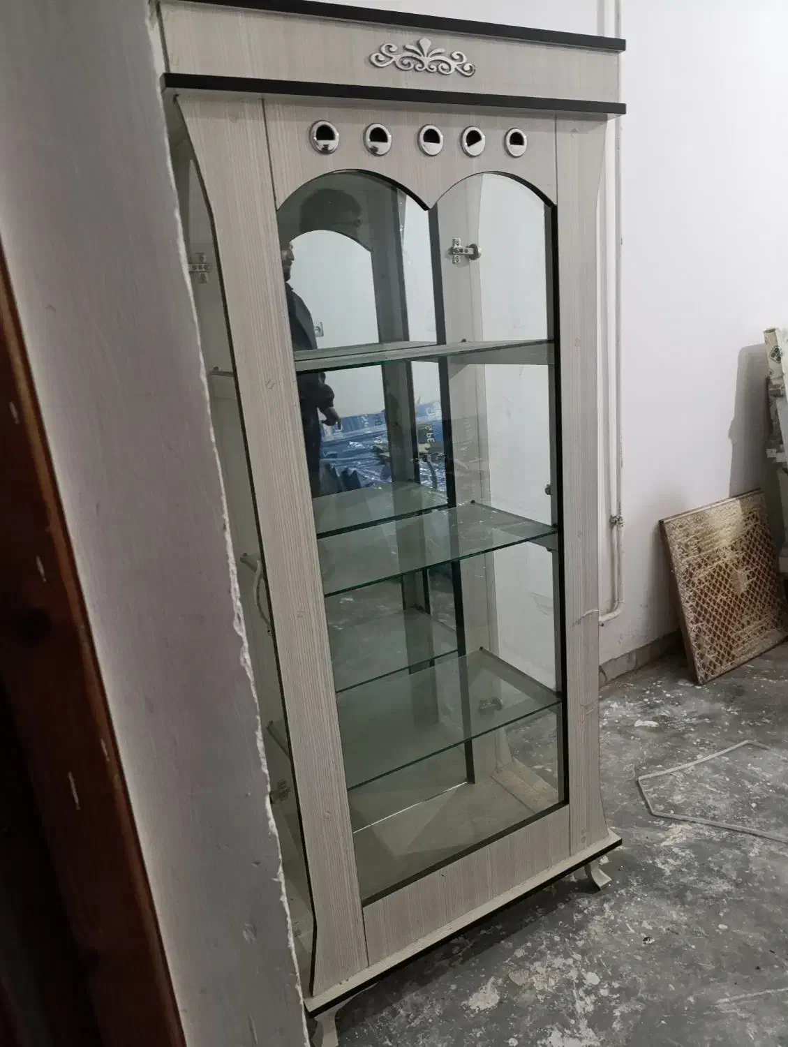 بوفه رنگ سفید|بوفه، ویترین، کنسول|گرگان, |دیوار