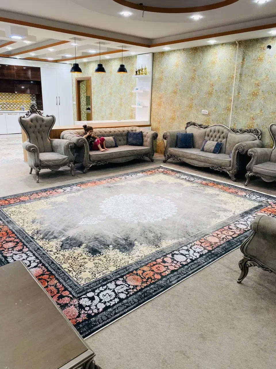 فرش ۱۲ متری|فرش|حمیدیه, |دیوار