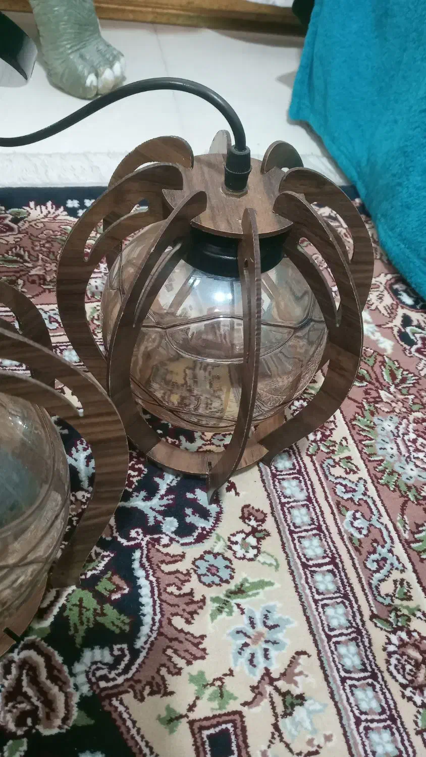 لوستر ۳ لامپی|لوستر و چراغ آویز|پرند, فاز ۰|دیوار