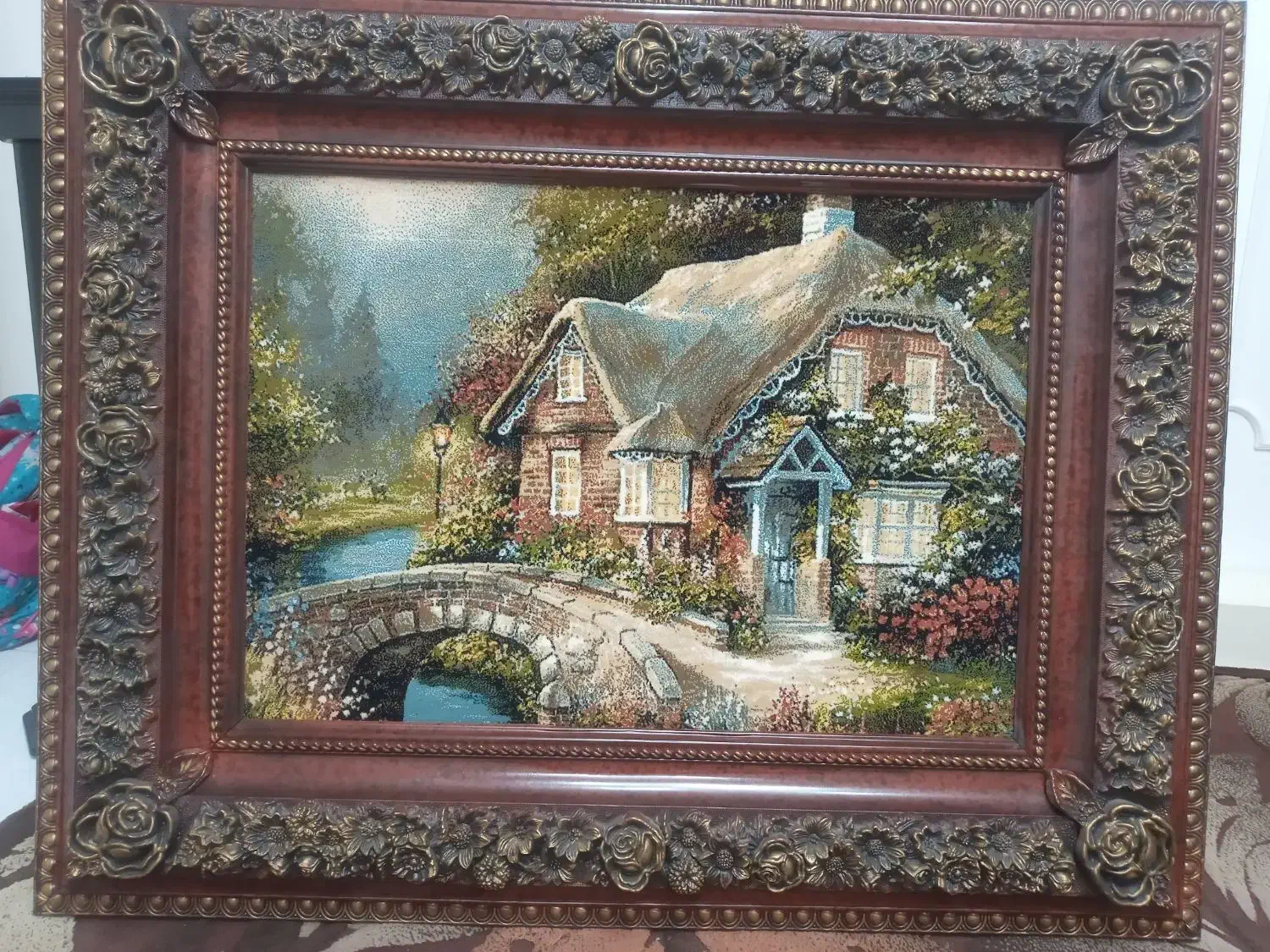 تابلو فرش ماشینی|تابلو فرش|اسلام‌شهر, مظفریه|دیوار