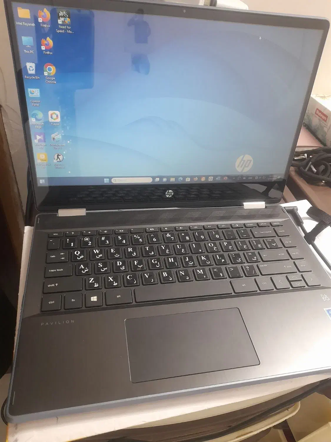 لبتاپ hp لمسی ۳۶۰ درجه pavilion|رایانه همراه|گنبد کاووس, |دیوار