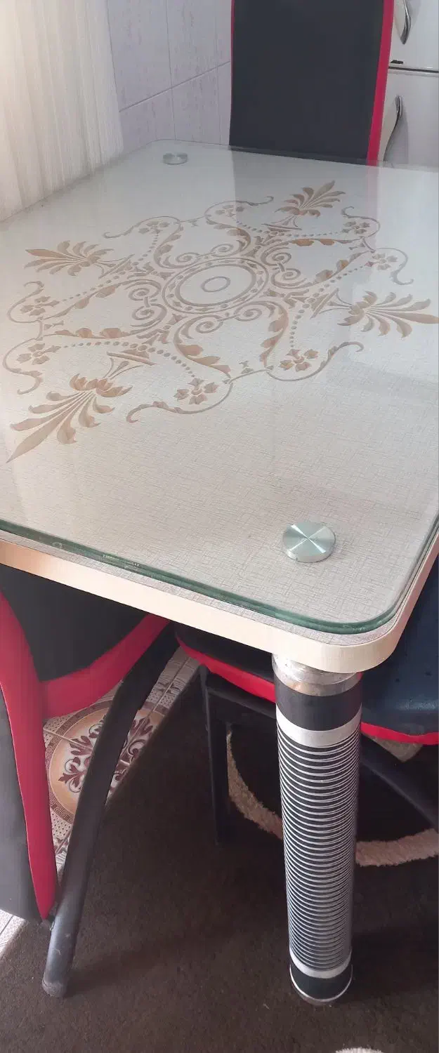 میز نهار خوری ۴نفره|میز و صندلی غذاخوری|رودسر, |دیوار