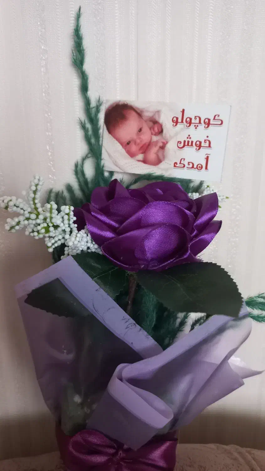 انواع دست گل و تک شاخه روبانی و عروسک های زیبا|گل مصنوعی|چهاردانگه (تهران), |دیوار