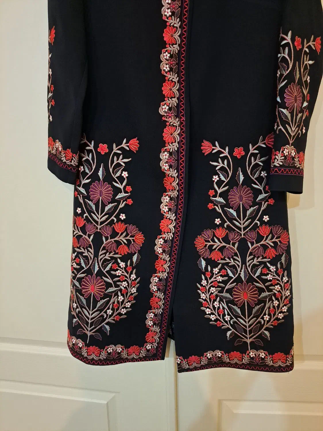 مانتو مجلسی گلدوزی شده|لباس|کلارآباد, |دیوار