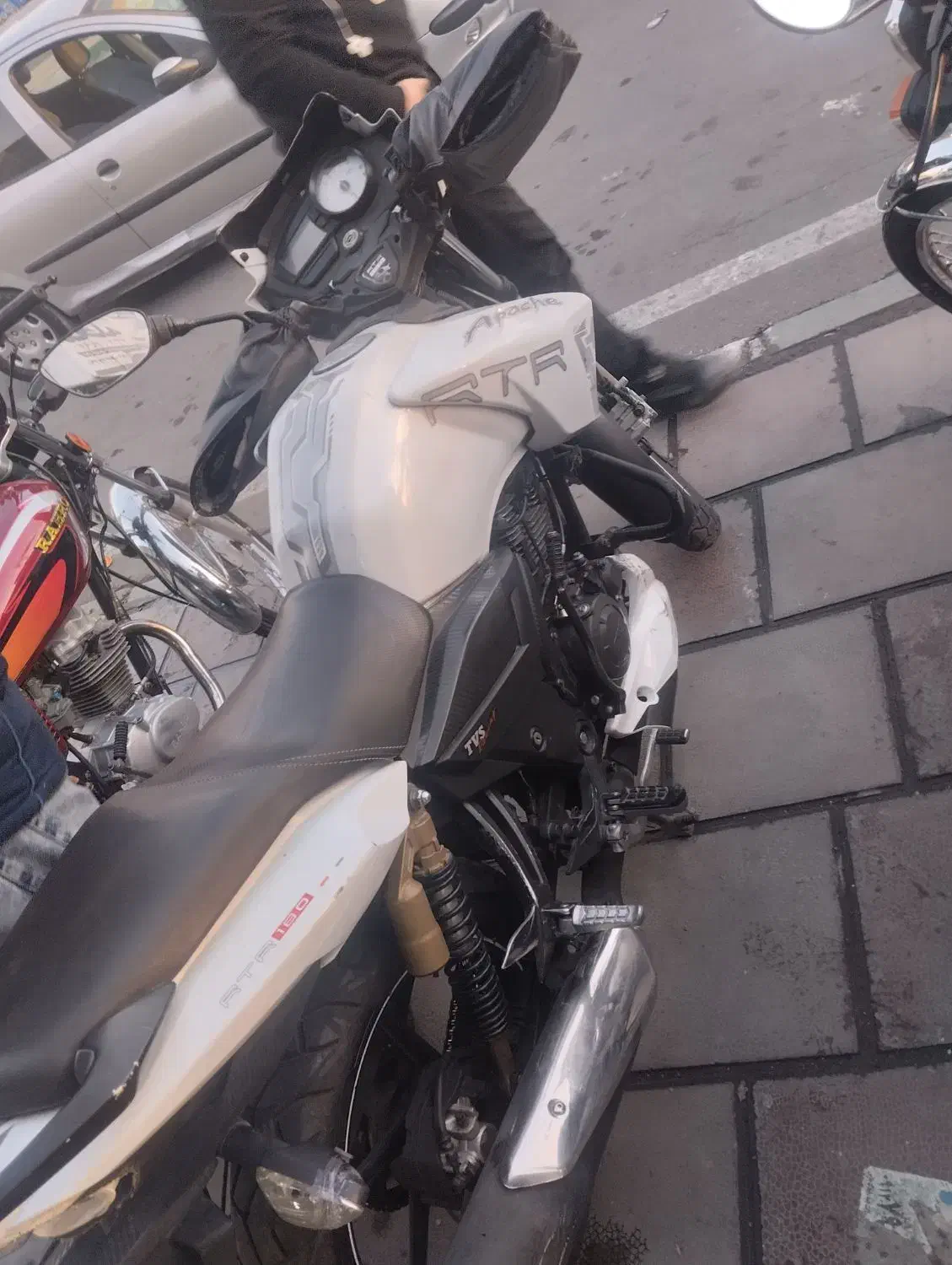 آپاچی 180مدل94|موتورسیکلت|ری, شهرک نظامی|دیوار