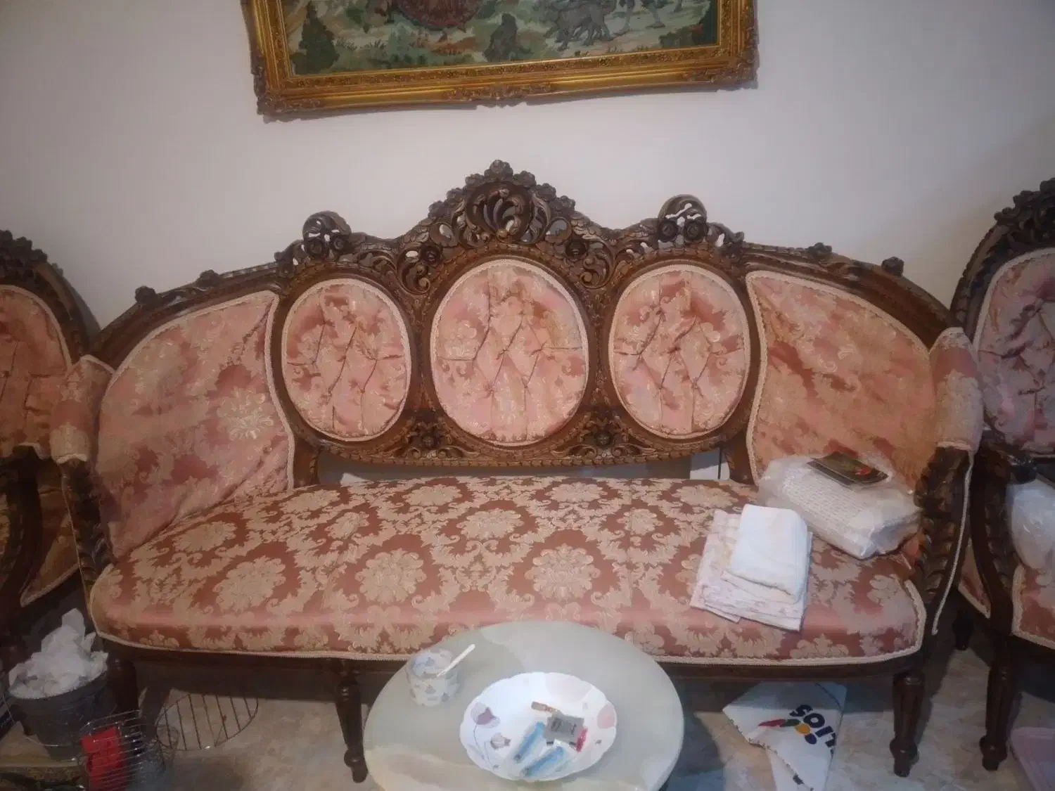 مبل سلطنتی درحدنو|مبلمان خانگی و میز عسلی|رودهن, |دیوار