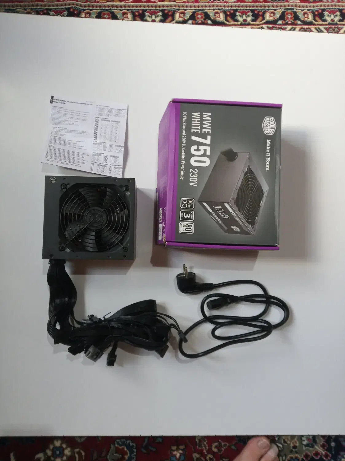 پاور 750 وات کولرمستر نو پلمپ با تمام لوازم|قطعات و لوازم جانبی رایانه|پرهسر, |دیوار