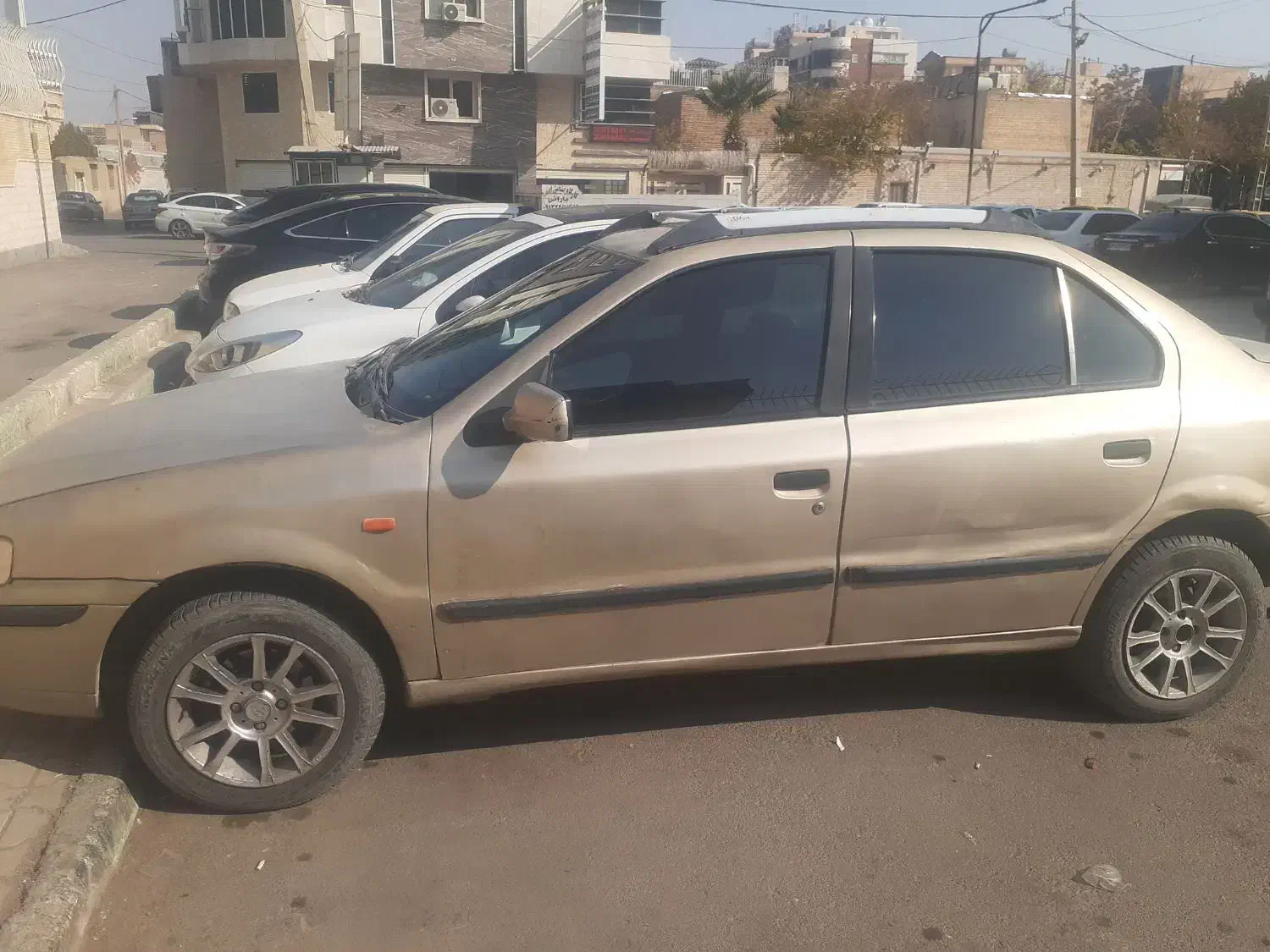 سمند مدل ۸۳ رنگ بژمعاوضه با پراید|خودرو سواری و وانت|فلاورجان, |دیوار