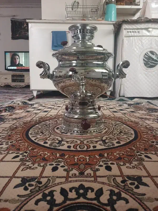 سماور 8لیتری|سماور، چای‌ساز، قهوه‌ساز|کرمانشاه, |دیوار