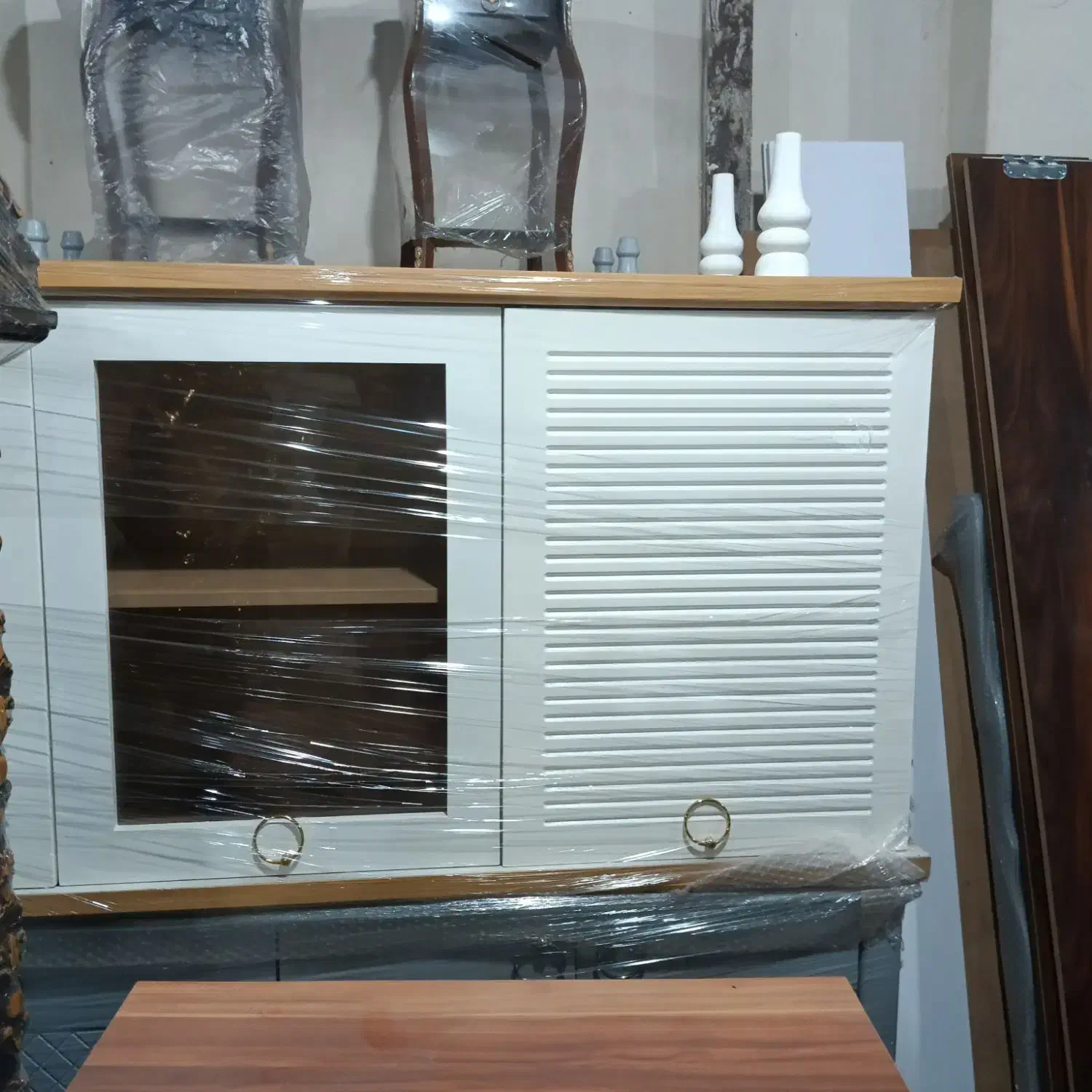 میز ارایش میز کنسول با ایینه|بوفه، ویترین، کنسول|لاهیجان, لیالستان|دیوار