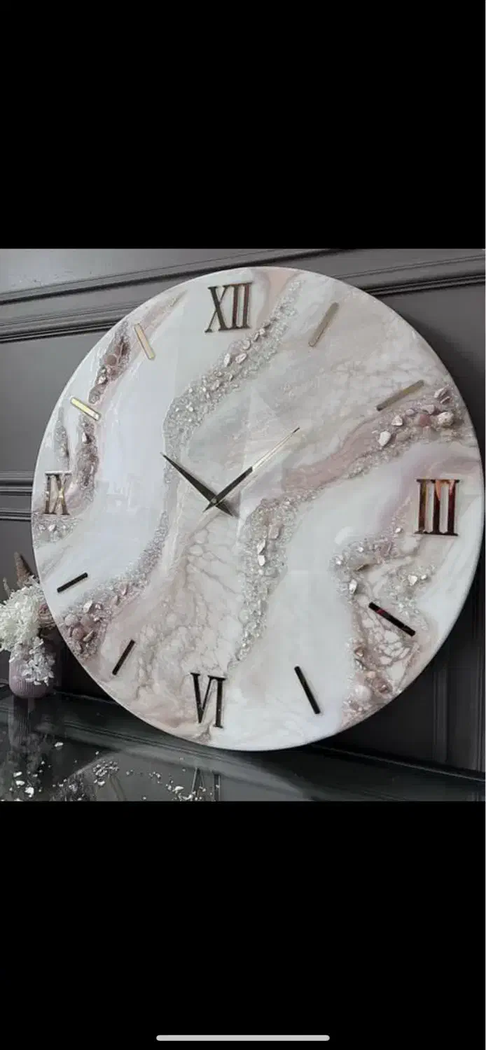 قبول سفارش رزین تابلو ساعت|ساعت دیواری و تزئینی|تهران, بریانک|دیوار