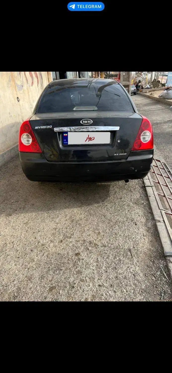 ام وی ام  530|خودرو سواری و وانت|اندیشه, اندیشه فاز ۴|دیوار