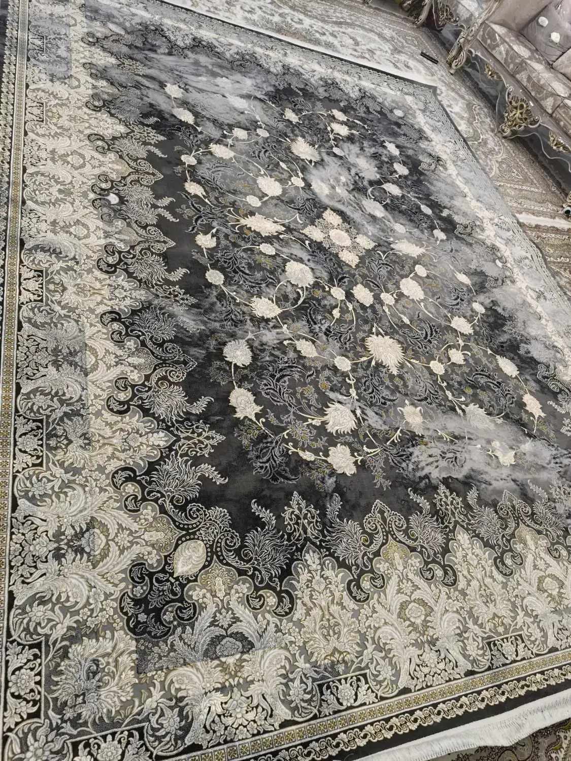 فرش ماشین ۱۲ متری صادراتی طرح زیبای وینتیج|فرش|تهران, نصرت|دیوار