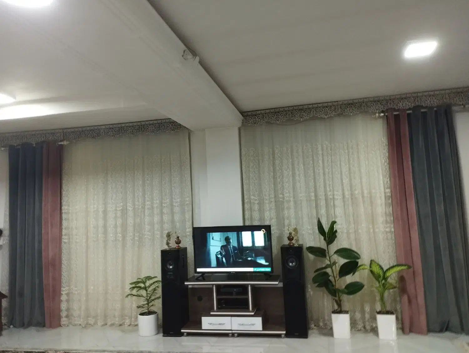 پرده پذیرایی|پرده، رانر، رومیزی|قرچک, زیبا شهر|دیوار