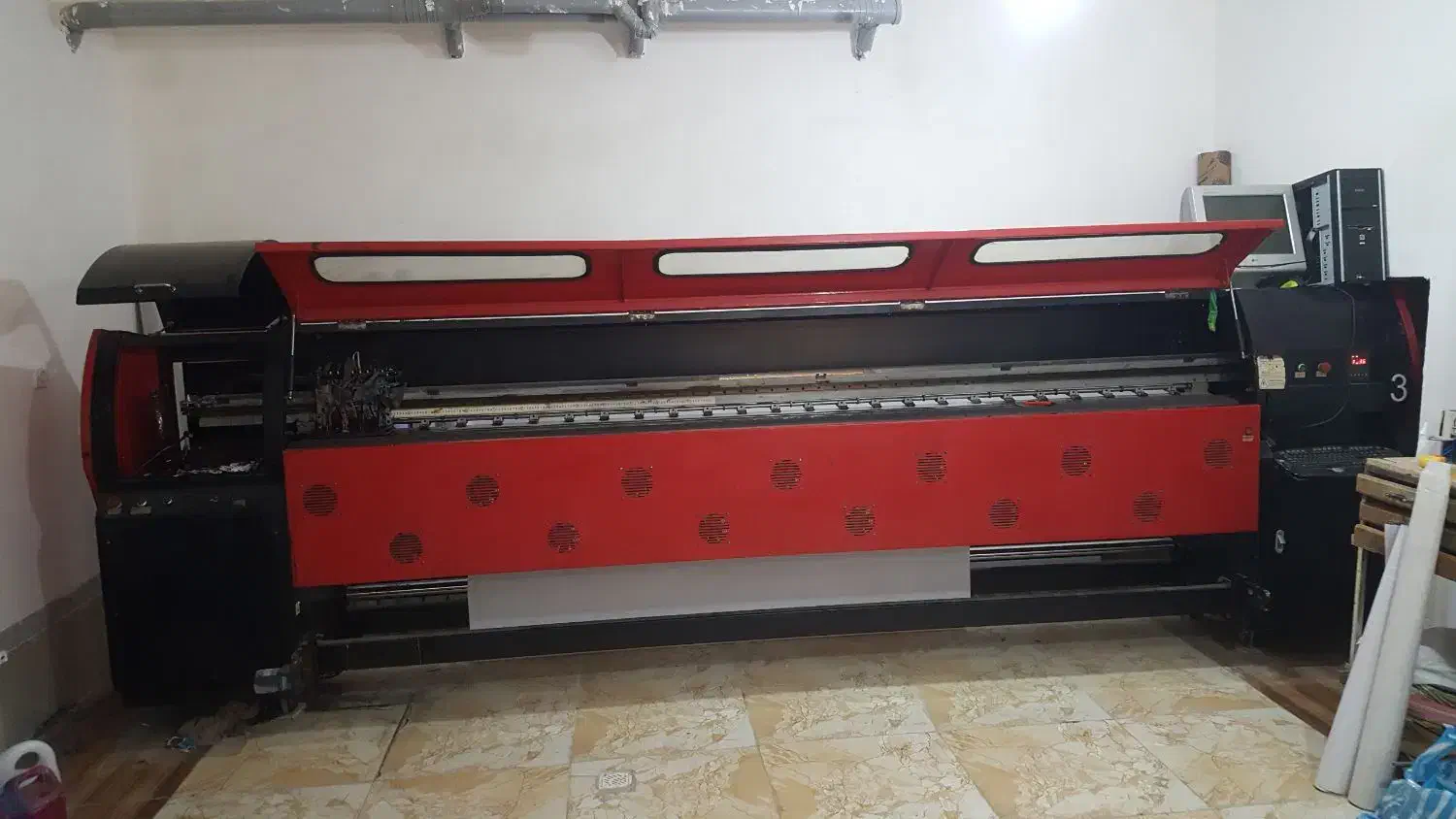 دستگاه چاپ بنر|ماشین‌آلات صنعتی|الشتر, |دیوار