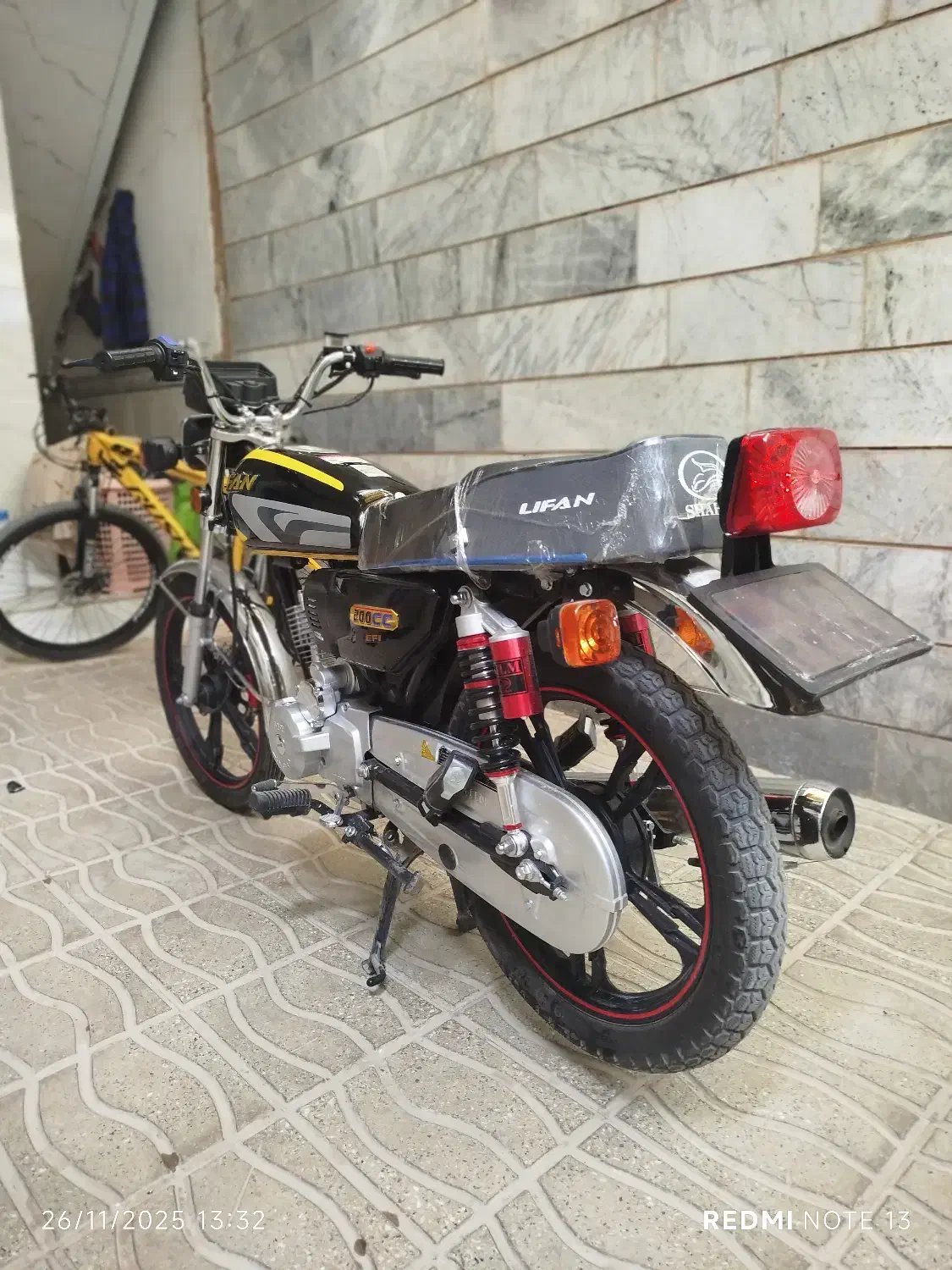 موتور ۲۰۰ لیفان ۱۴۰۴|موتورسیکلت|قیدار, |دیوار