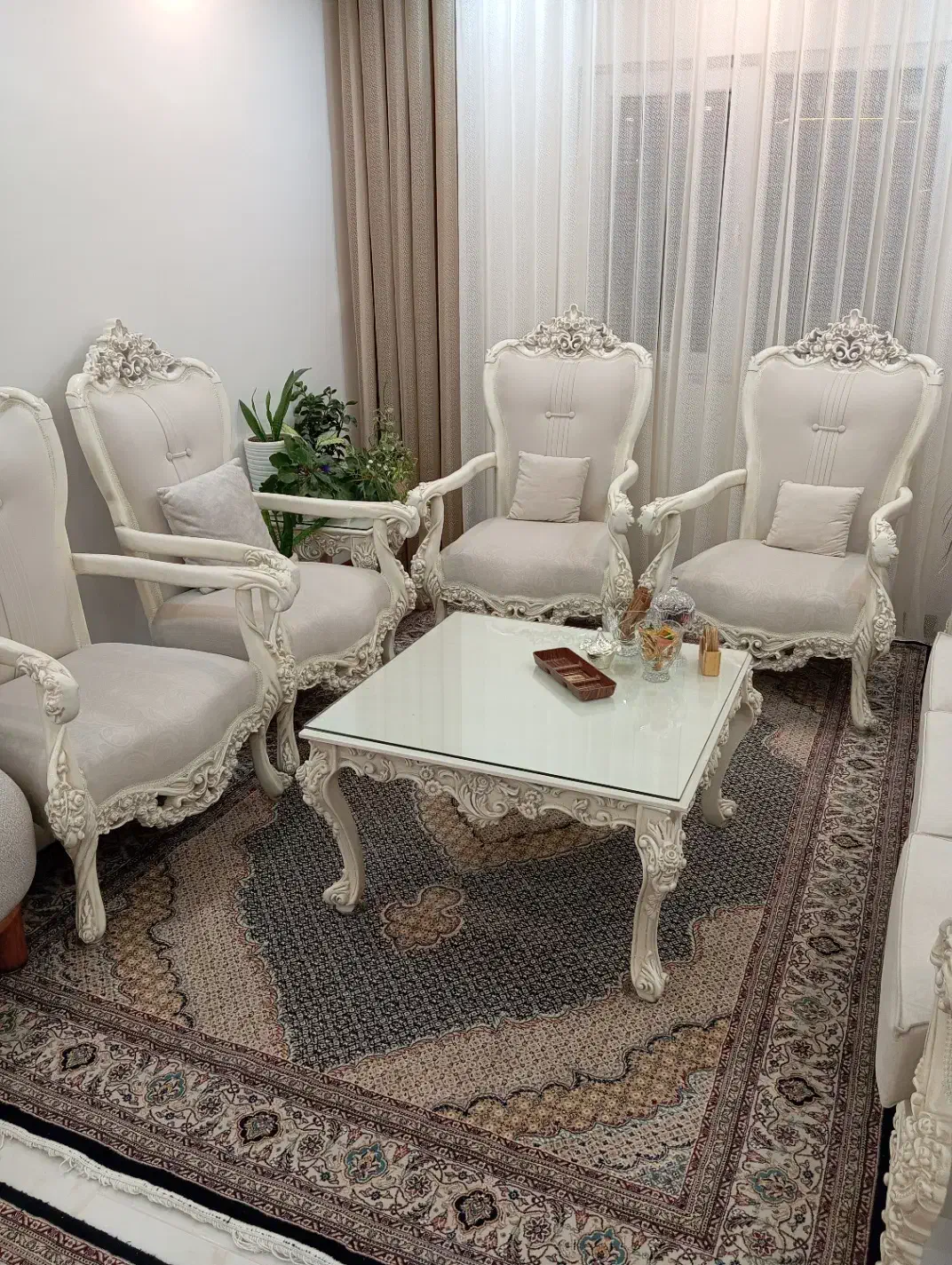 مبل سلطنتی|مبلمان خانگی و میز عسلی|پردیس, فاز ۳|دیوار