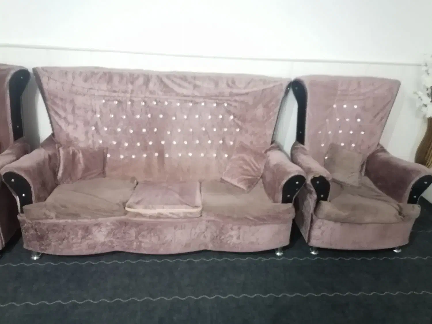 مبل راحتی 7نفر|مبلمان خانگی و میز عسلی|قم, ولیعصر|دیوار