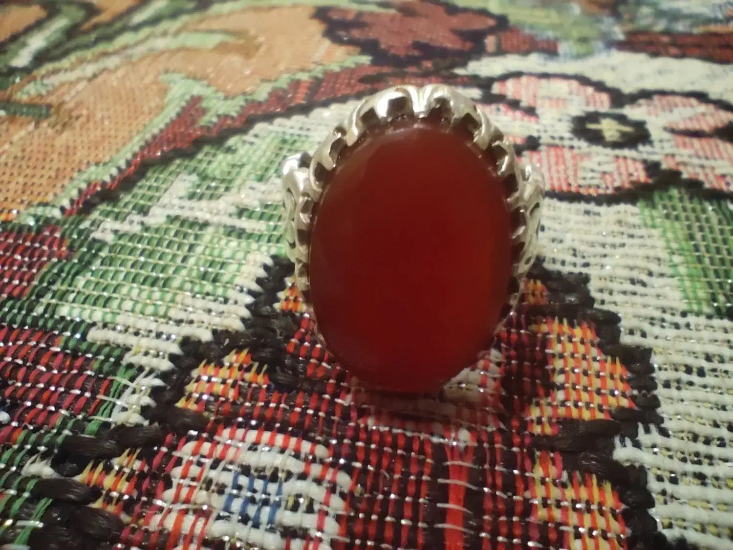 انگشتر عقیق مردانه|جواهرات|بابا حیدر, |دیوار