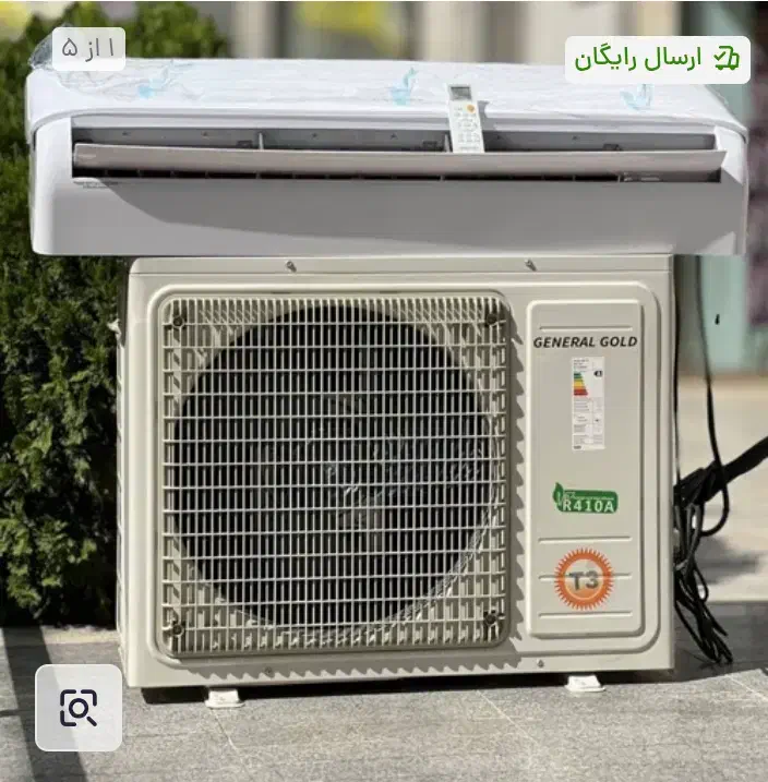 کولر گازی ۲۴ هزار جنرال با گارانتی و با نصب رایگان|کولر گازی و فنکوئل|پردیس, فاز ۲|دیوار