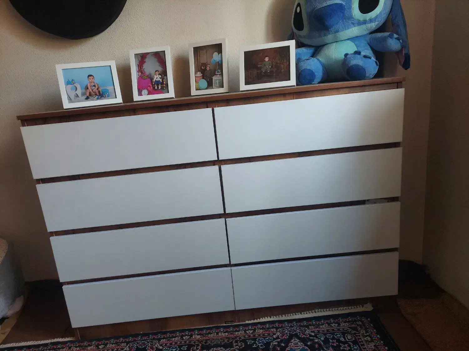 دراور ۸ کشو مدل فایلی|جاکفشی، کمد، دراور|پاکدشت, پارچین|دیوار