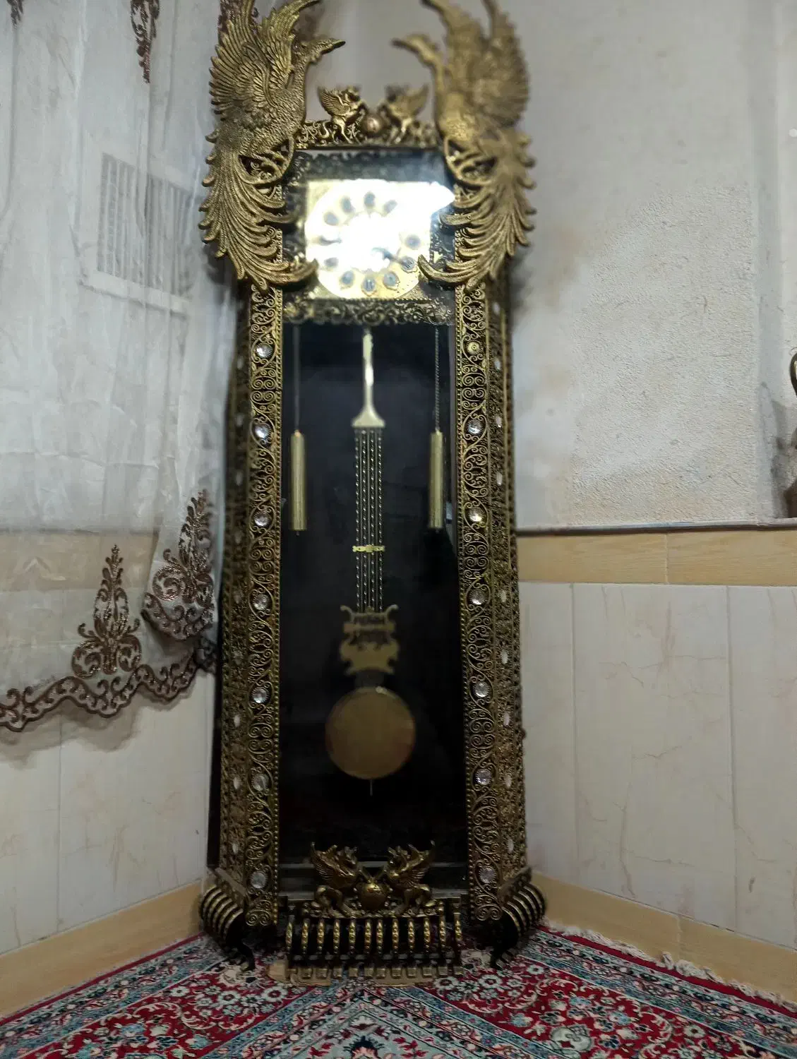 ساعت ایستاده|ساعت دیواری و تزئینی|گناباد, |دیوار