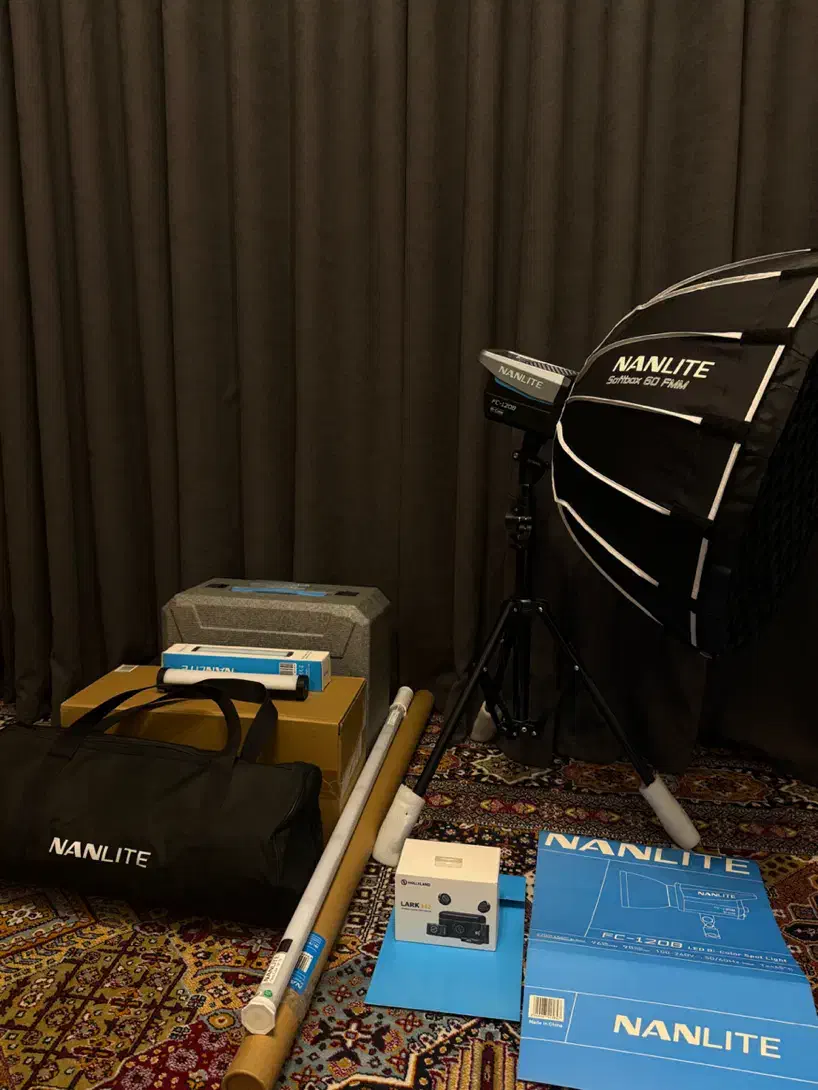 نور nanlite نانلایت|دوربین عکاسی و فیلمبرداری|شیراز, پودنک|دیوار