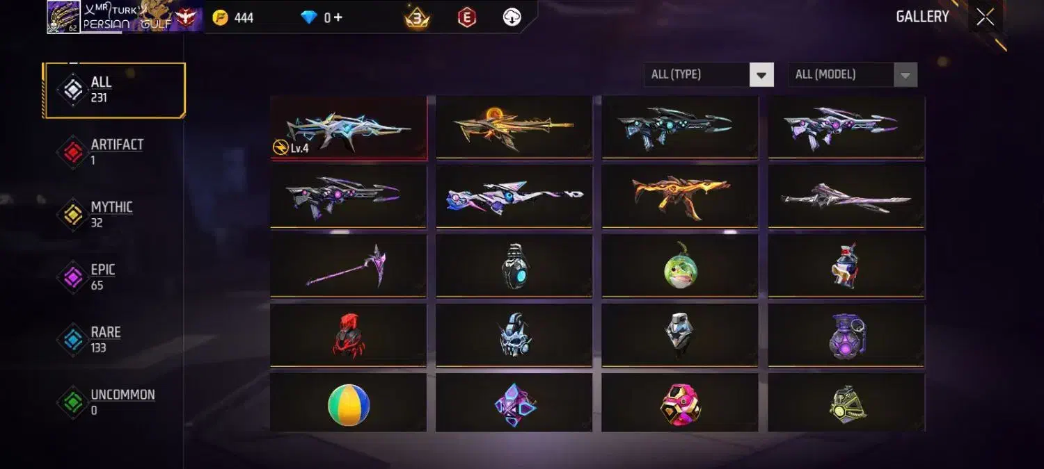 اکانت فری فایر|کنسول، بازی ویدئویی و آنلاین|اسفراین, |دیوار