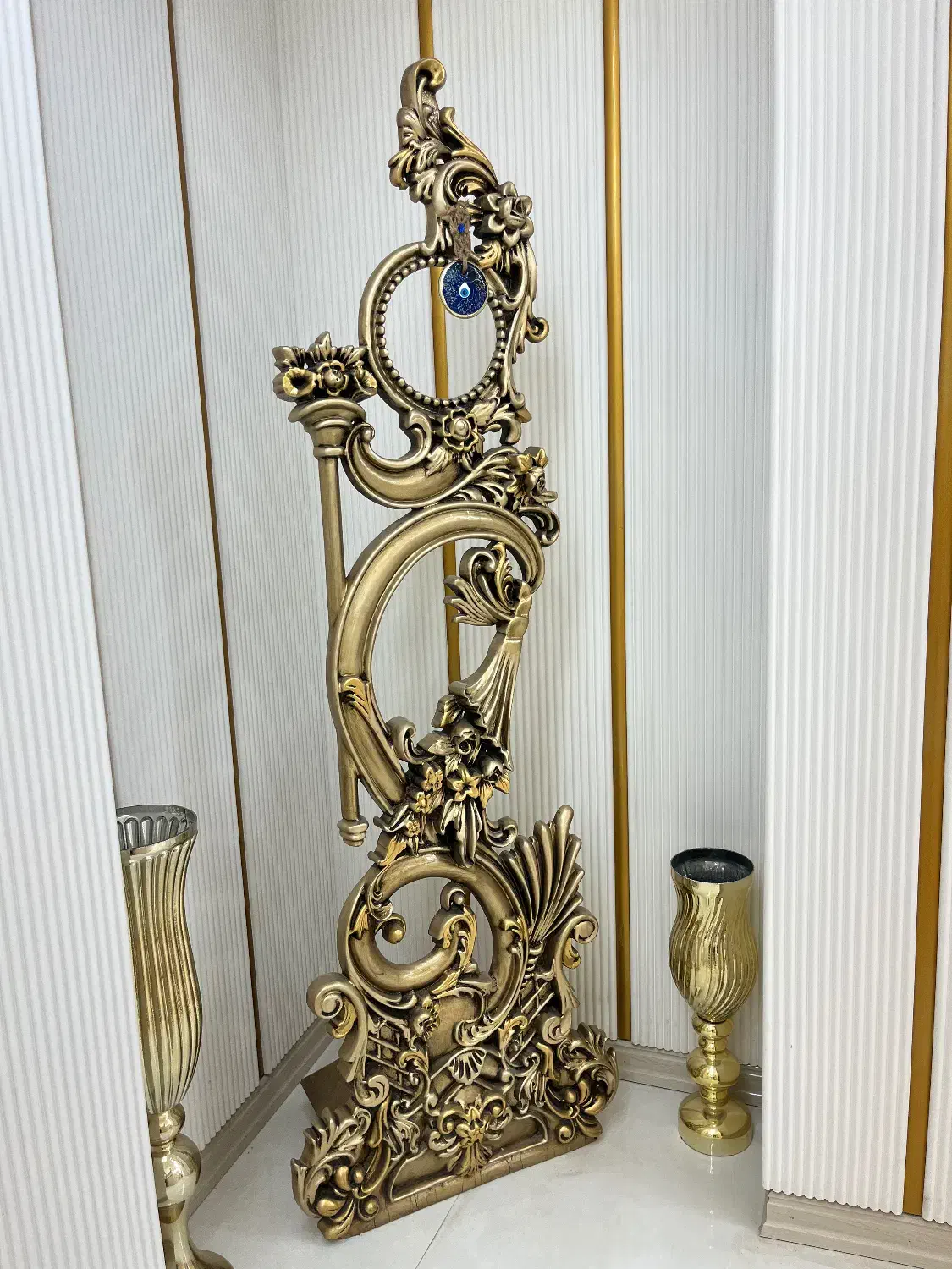 ساعت تمام چوب ایستاده|ساعت دیواری و تزئینی|کاشان, بازار کاشان|دیوار