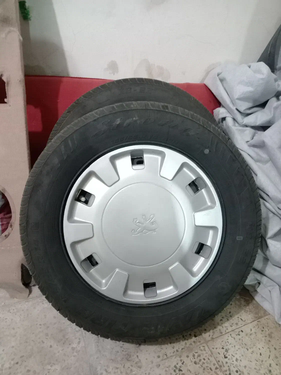 رینگ و لاستیک 405 فابریک|قطعات یدکی و لوازم جانبی|قیدار, |دیوار