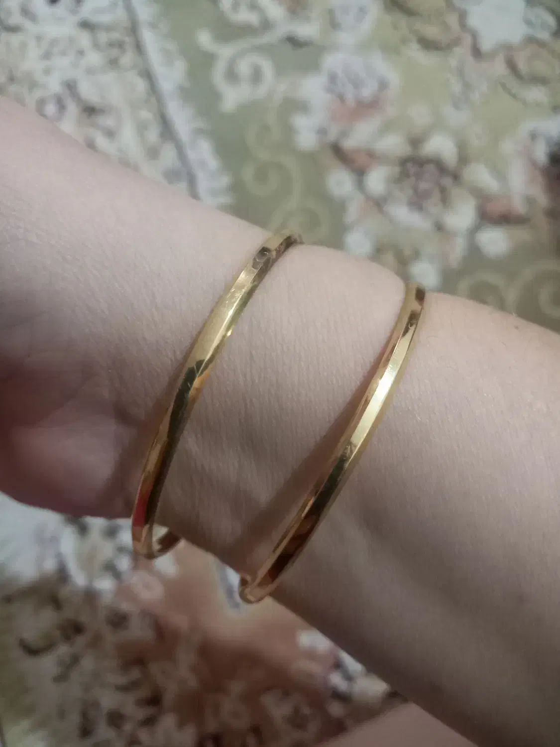 دو عدد النگو اینه ای|جواهرات|قوچان, |دیوار