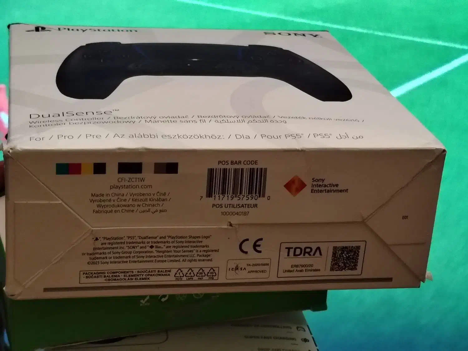 پلی 5 اسلیم دو دسته همراه پایه شارژردسته در حد نو|کنسول، بازی ویدئویی و آنلاین|شاهین‌شهر, مسکن مهر|دیوار