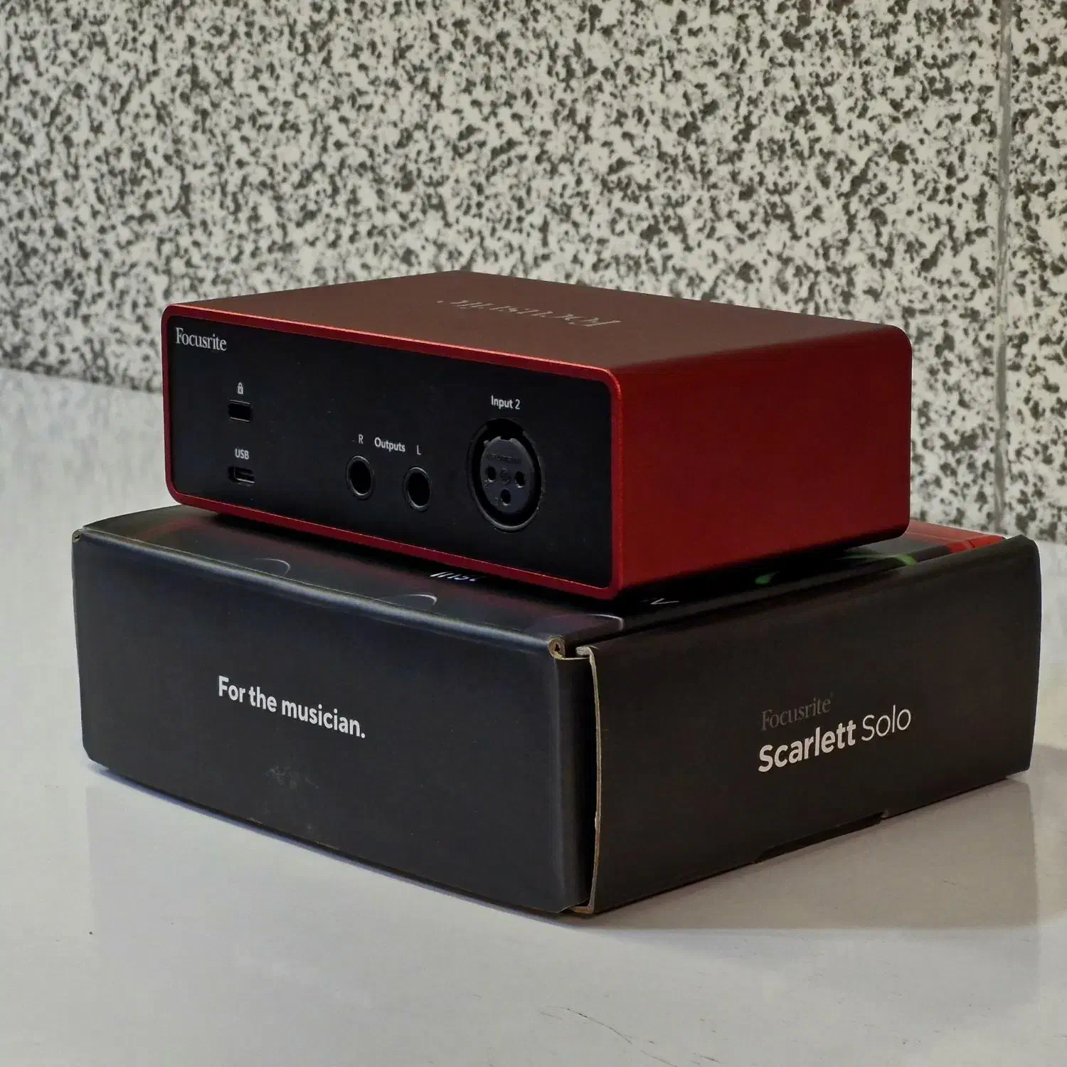 کارت صدای Focusrite Scarlett Solo (4th Gen)|آلات موسیقی|لاهیجان, شهرک جانبازان|دیوار