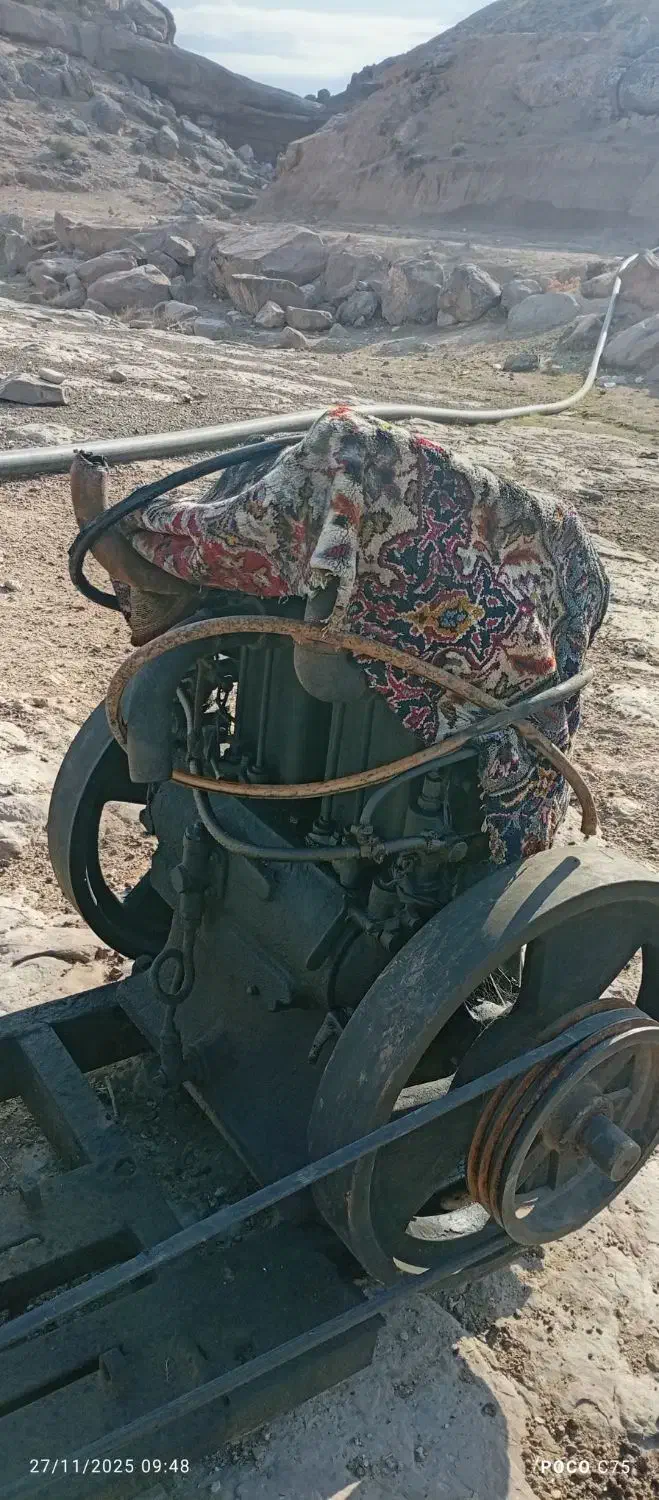 موتور لیستر جفت سیلندر انگلیسی|ماشینآلات صنعتی|معمولان, |دیوار