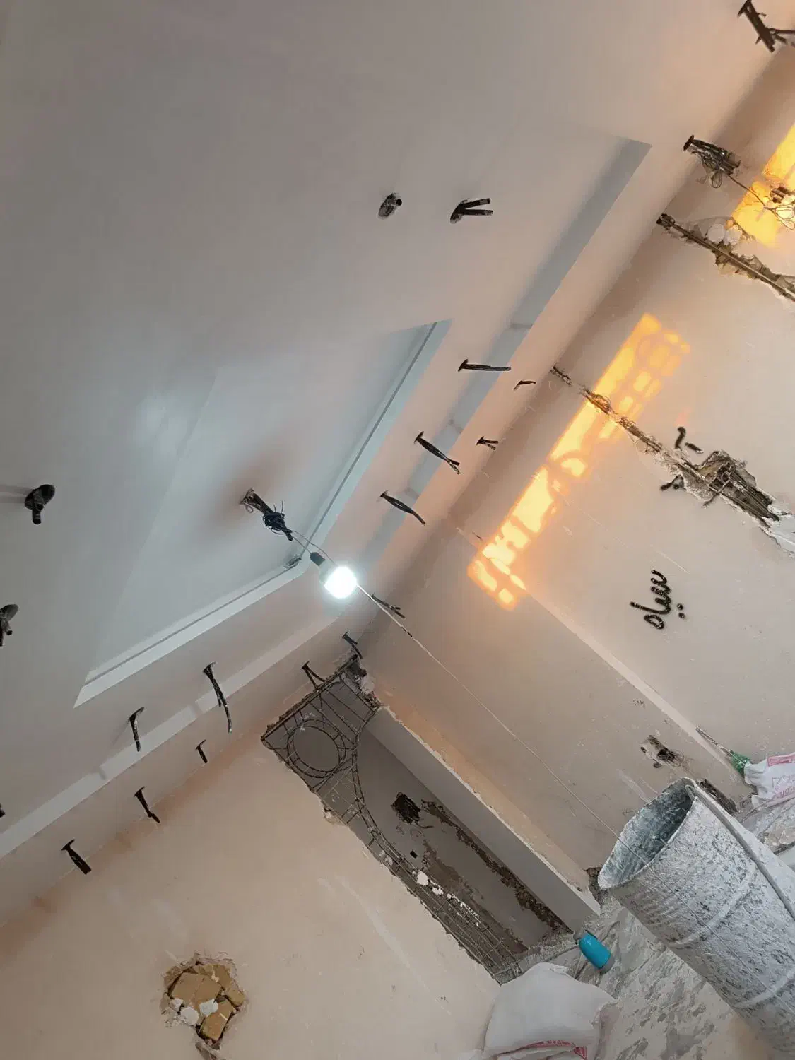 گچ کاری|خدمات پیشه و مهارت|مشهد, شهرک شهید باهنر|دیوار