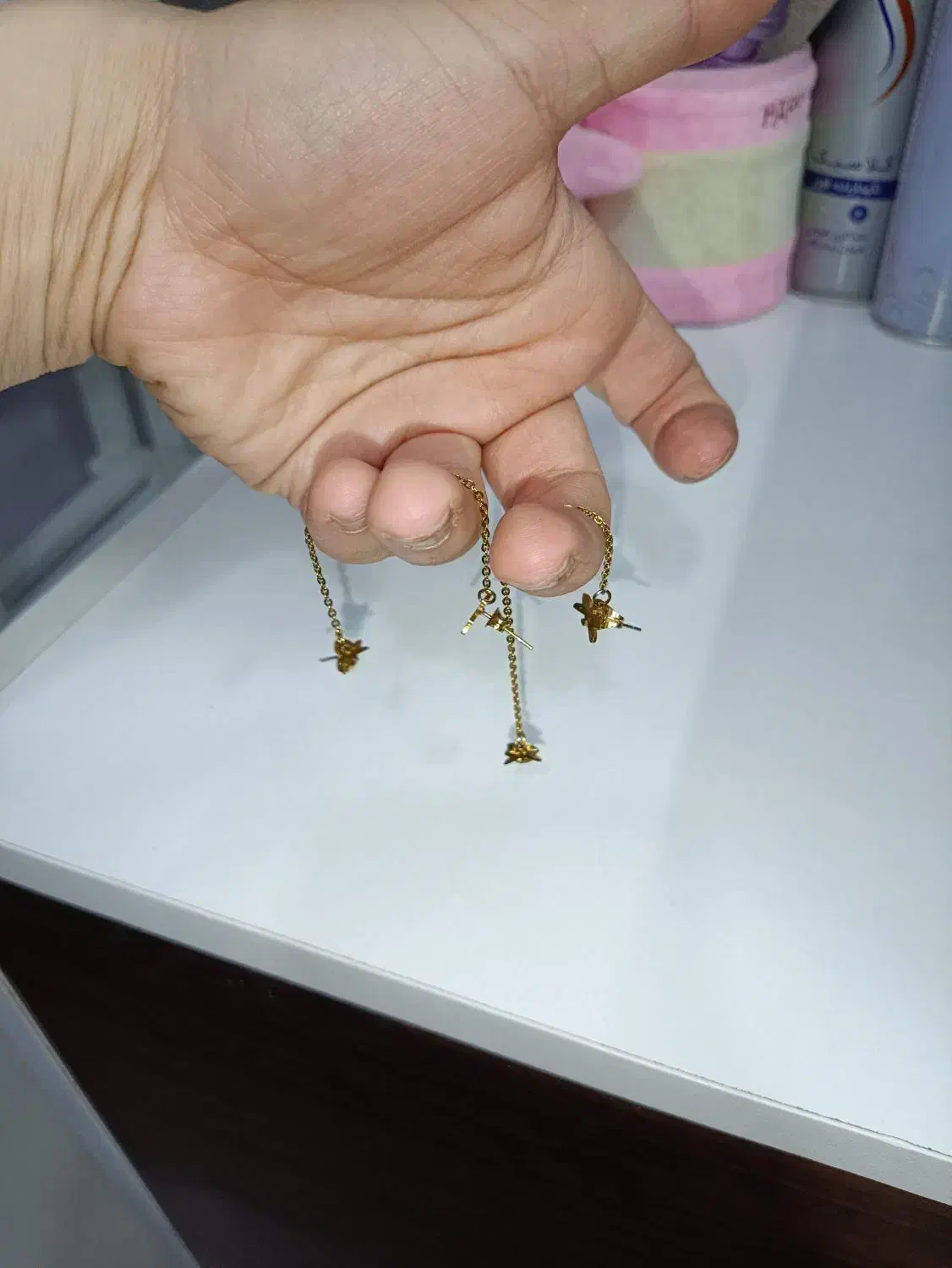 گوشواره استیل رنگ ثابت و ضدحساسیت معاوضه|بدلیجات|مشهد, سرافرازان|دیوار