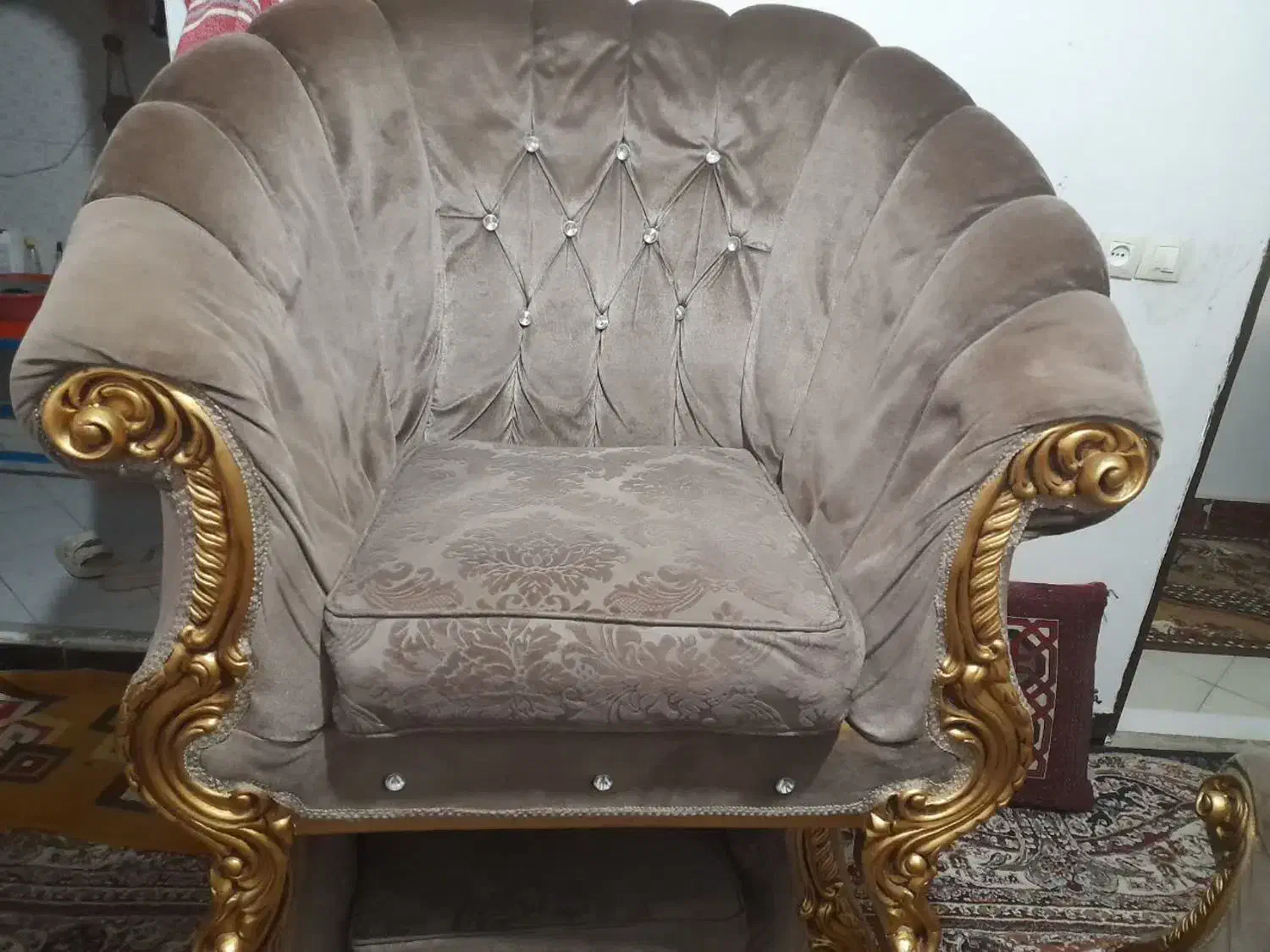 مبل راحتی ۶نفره|حراج|مشهد, رستگار|دیوار