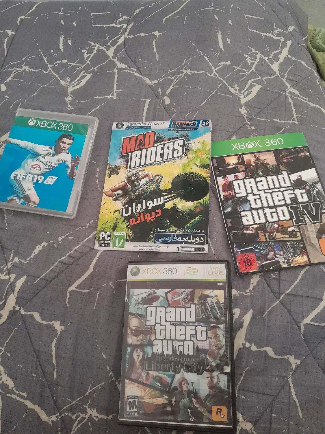 سی دی بازی ایکس باکس ۳۶۰|کنسول، بازی ویدئویی و آنلاین|شیراز, سهل‌آباد|دیوار