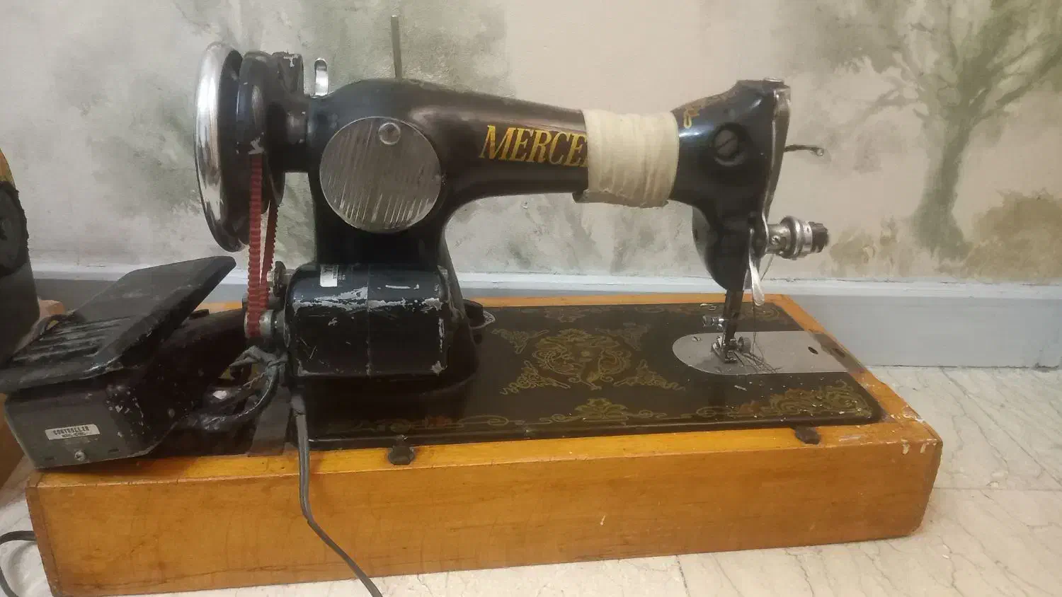 چرخ خیاطی مرسدس بادینام ژاپنی|چرخ خیاطی و ریسندگی|تهران, اباذر|دیوار