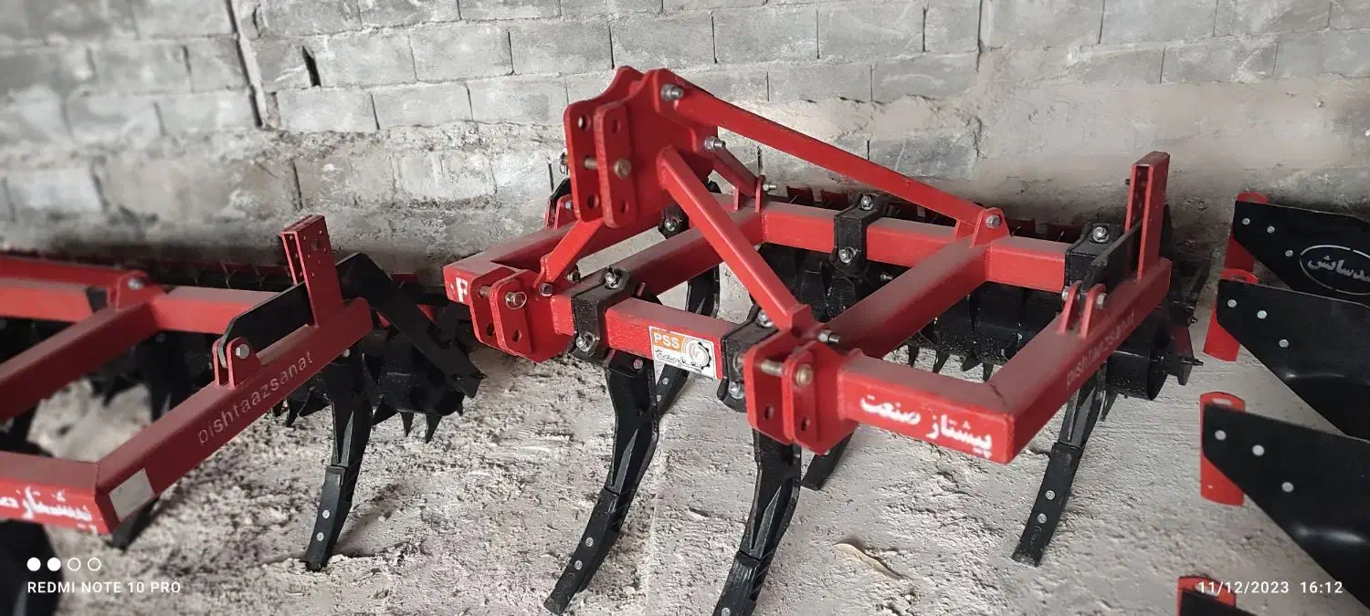 دیسک ۲۲*۲۴ کارکرده و چیزل ۵ شاخه نو تراکتور|ماشینآلات صنعتی|سرپل ذهاب, |دیوار