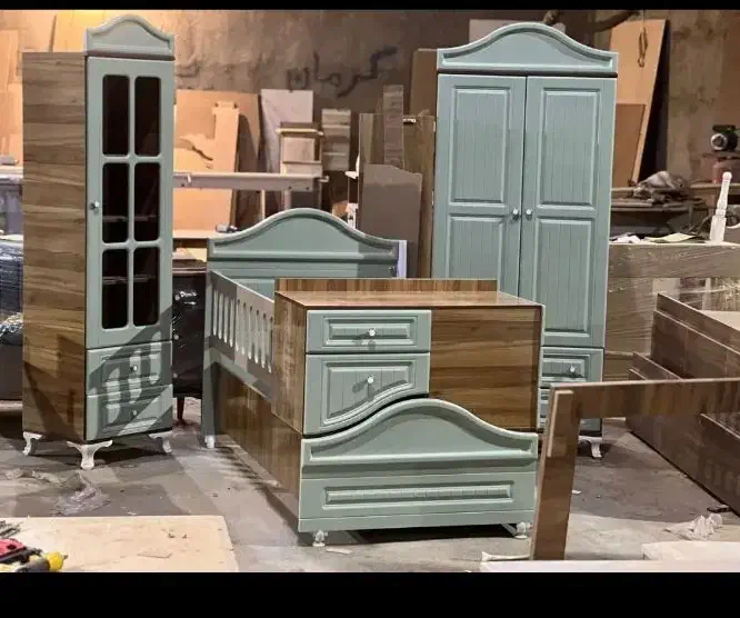 تخت کودک/اتاق کودک|تخت و سرویس خواب|اردبیل, |دیوار