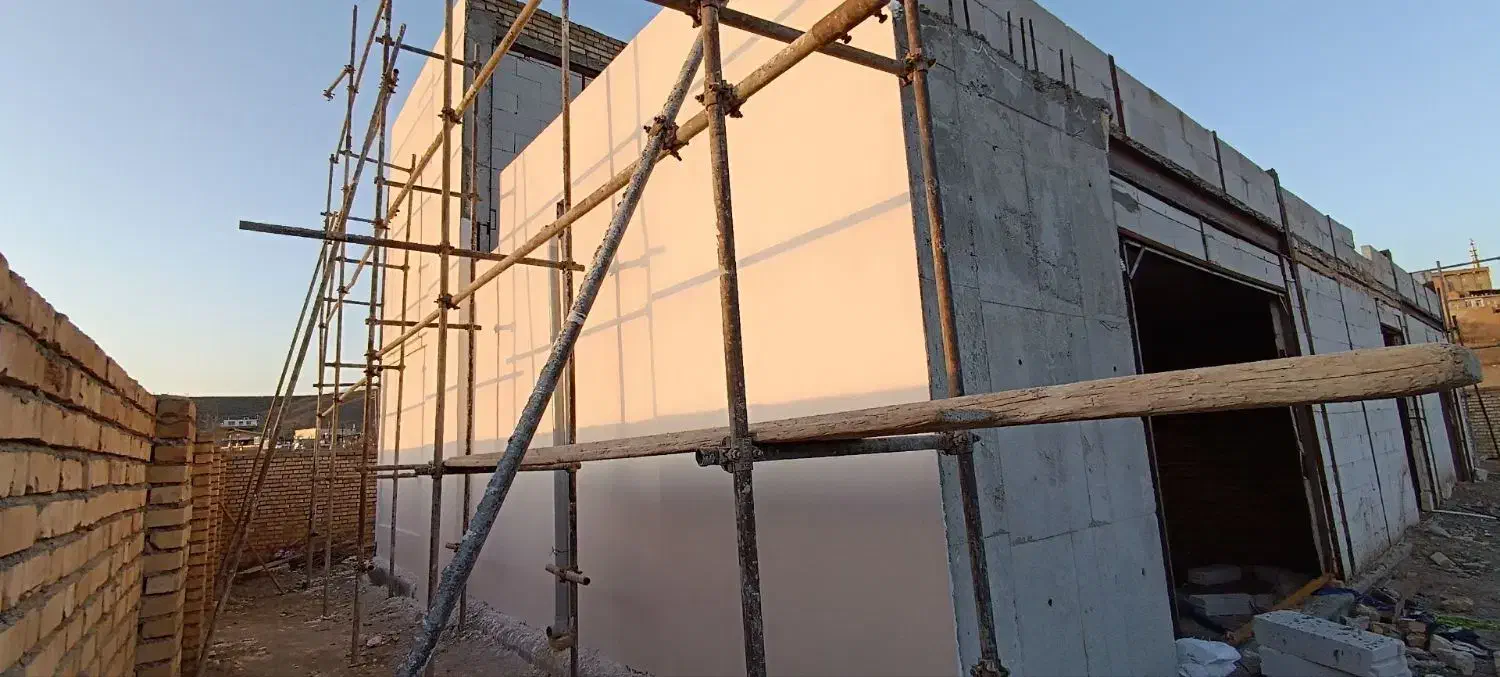 سیمان سیاه وسفید ونمای گرانولیت|خدمات پیشه و مهارت|نیشابور, مازول|دیوار