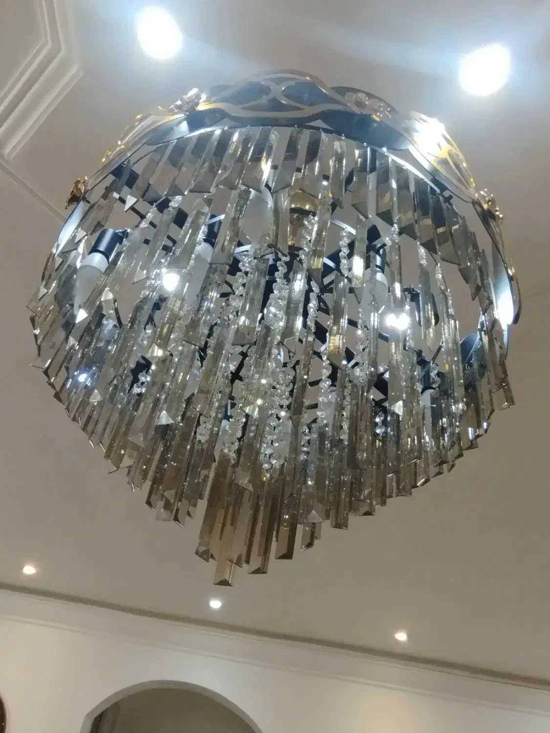 لوستر|لوستر و چراغ آویز|لالجین, |دیوار