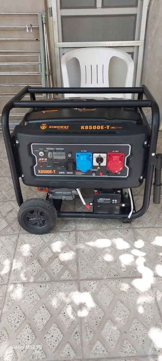 موتور برق بنزینی ۸۵۰۰ کیلو وات تک فاز و ۳ فاز|ماشینآلات صنعتی|رباطکریم, شهرستانک|دیوار