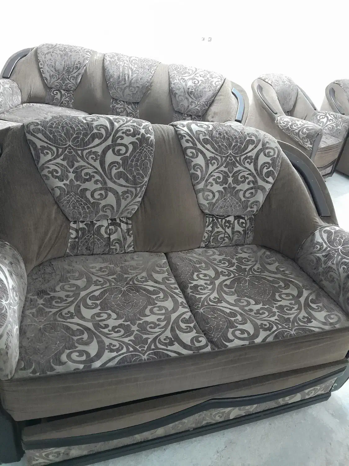 مبلمان ۷نفره فلزی|مبلمان خانگی و میز عسلی|تبریز, |دیوار