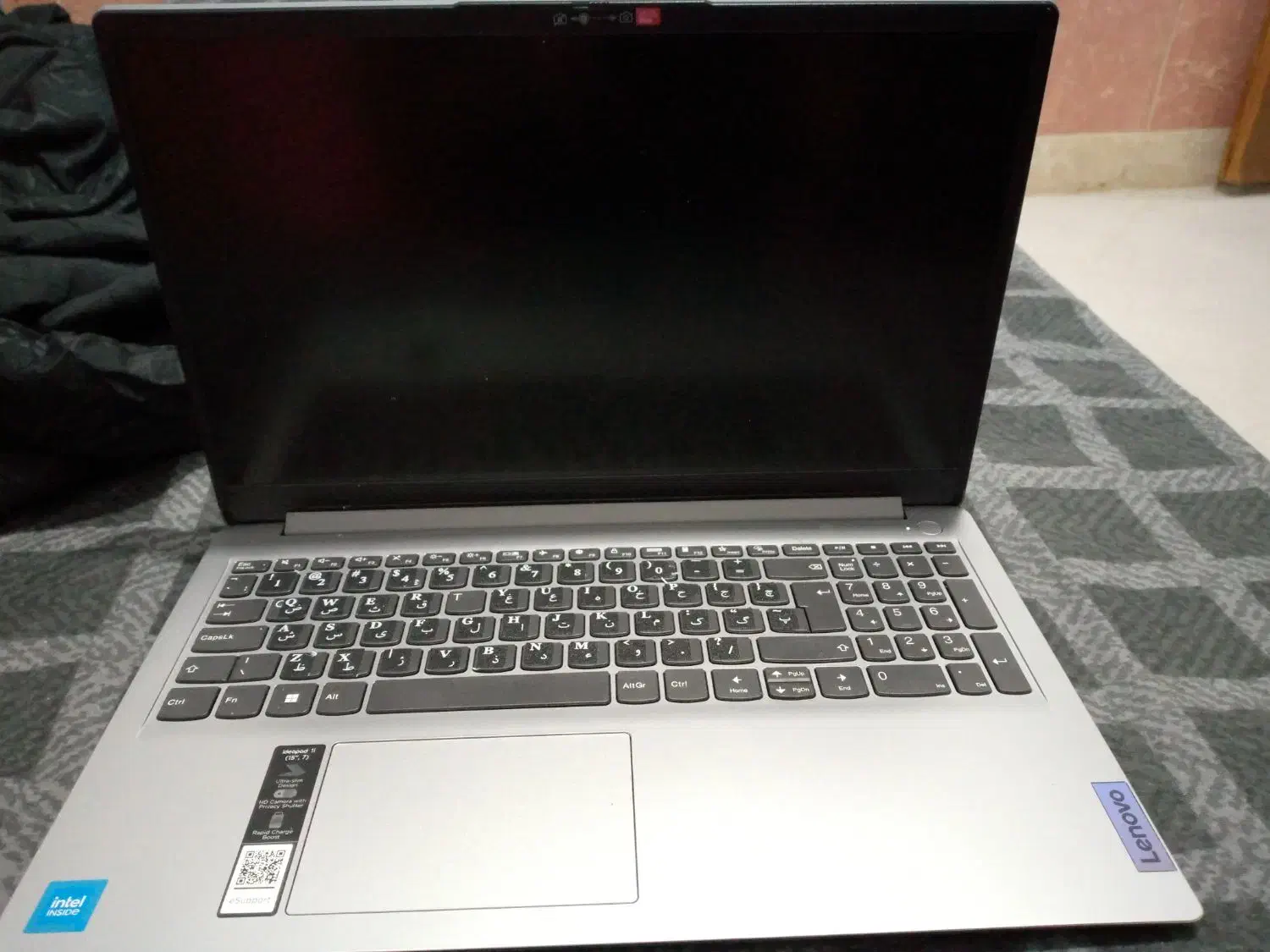 لبتاپ لنوو با کیف موس و برچسب|رایانه همراه|چابهار, |دیوار