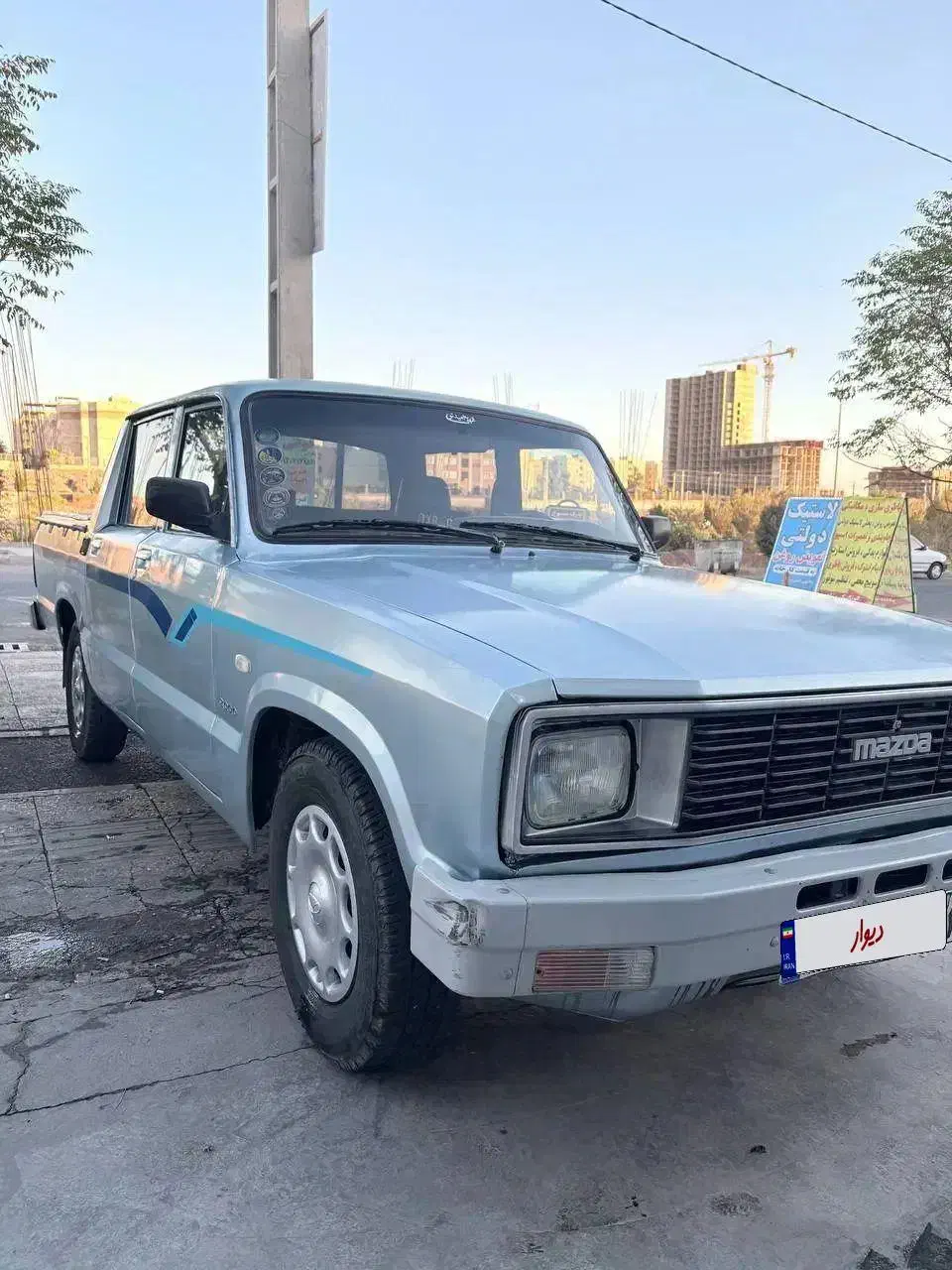مزدا 2000 ژاپن مدل 90 سرحال|خودرو سواری و وانت|پرند, فاز ۴|دیوار