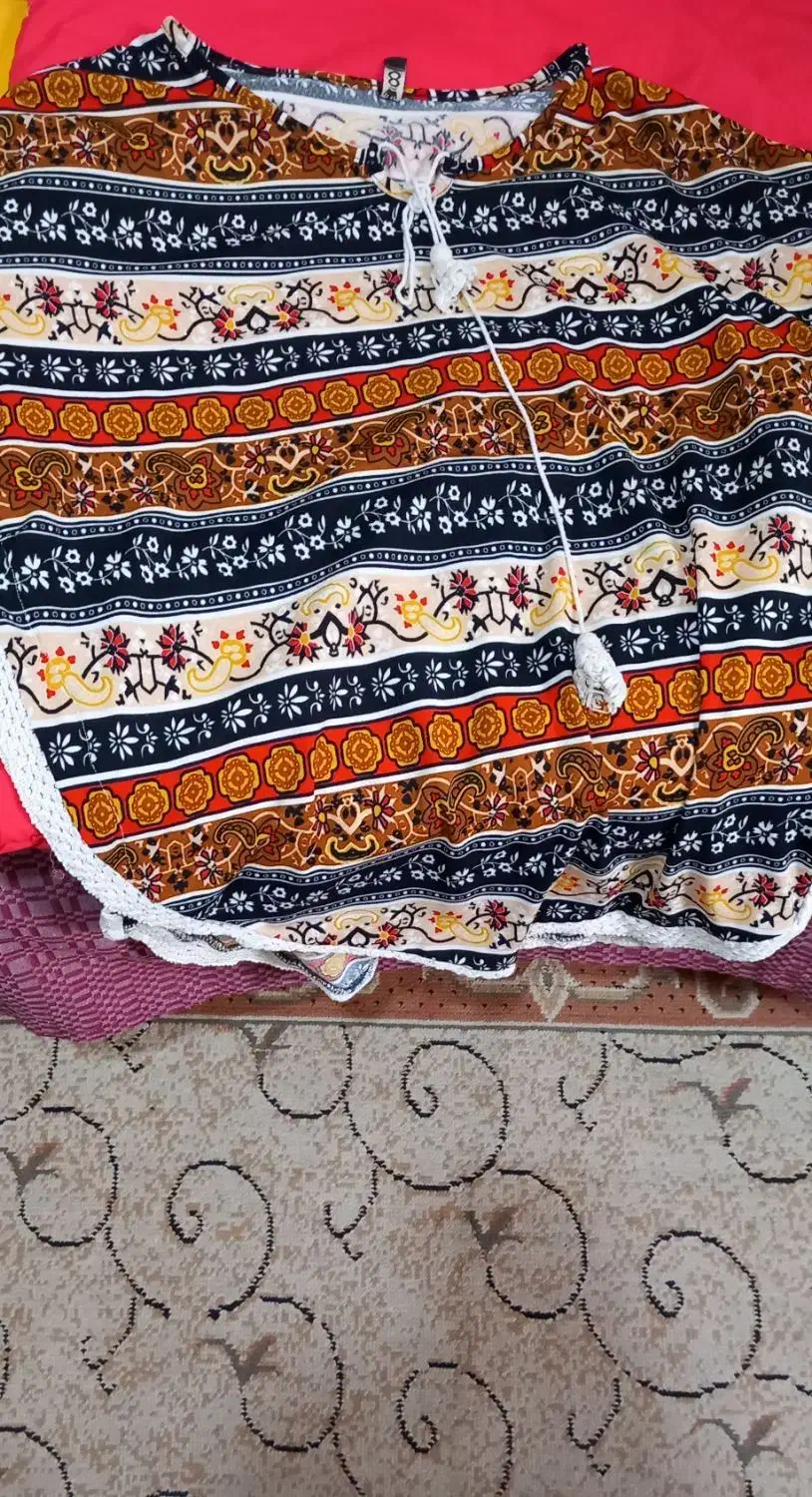 تونیک زنانه و کلاه بافت بچگانه|لباس|بابل, |دیوار