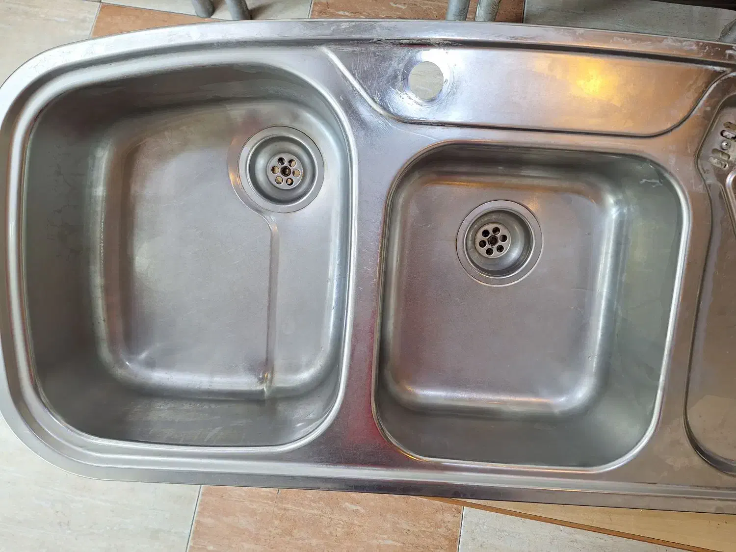 سینک آشپزخانه مارک اخوان بسیار تمیز سالم|مصالح و تجهیزات ساختمان|تنکابن, |دیوار