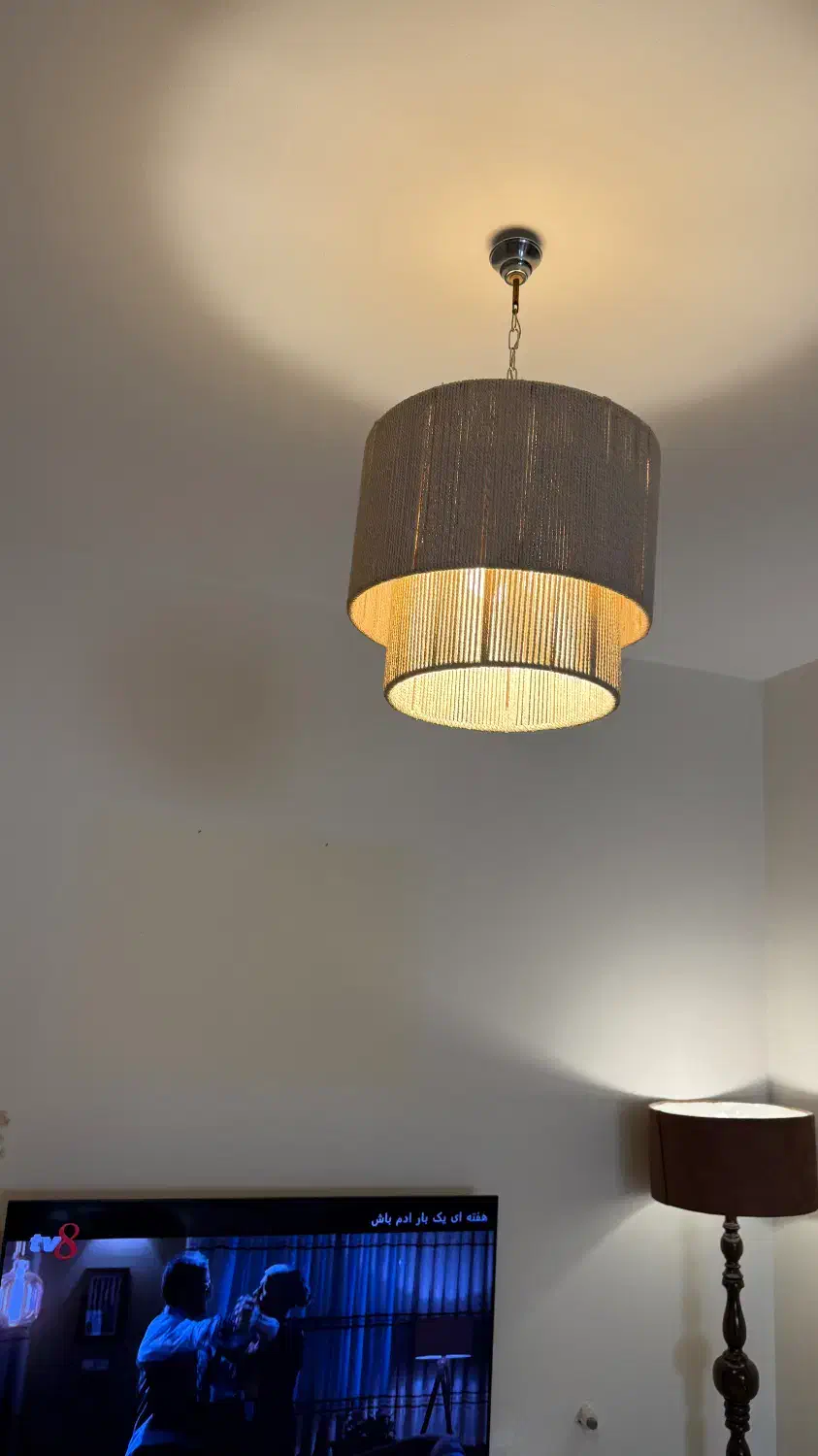 دو عدد لوستر کنفی دو طبقه|لوستر و چراغ آویز|تهران, نگین غرب|دیوار